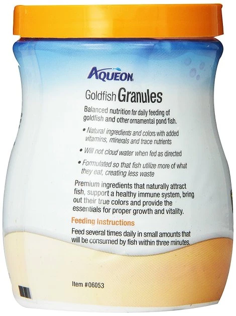 Aqueon Goldfish Granule Fish Food 4 Aqueon Goldfish Granule Fish Food - Image 2