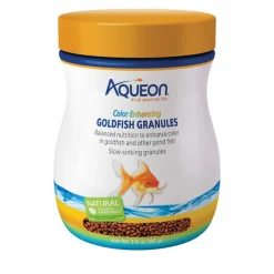 Aqueon Color Enhancing Goldfish Granules Fish Food